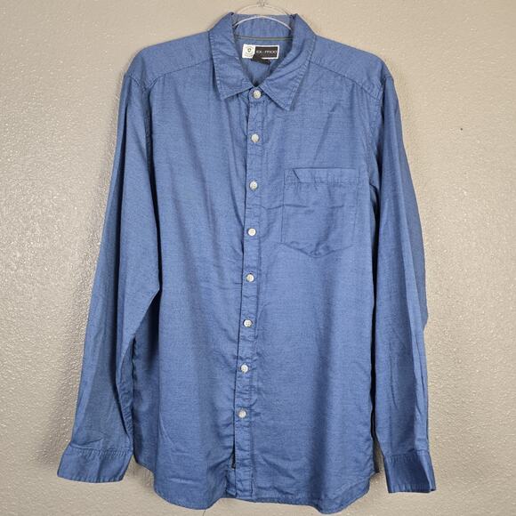 ExOfficio Insect Shield Men's Long Sleeve Button-Up Vented Fishing Shirt Size M - Picture 1 of 7